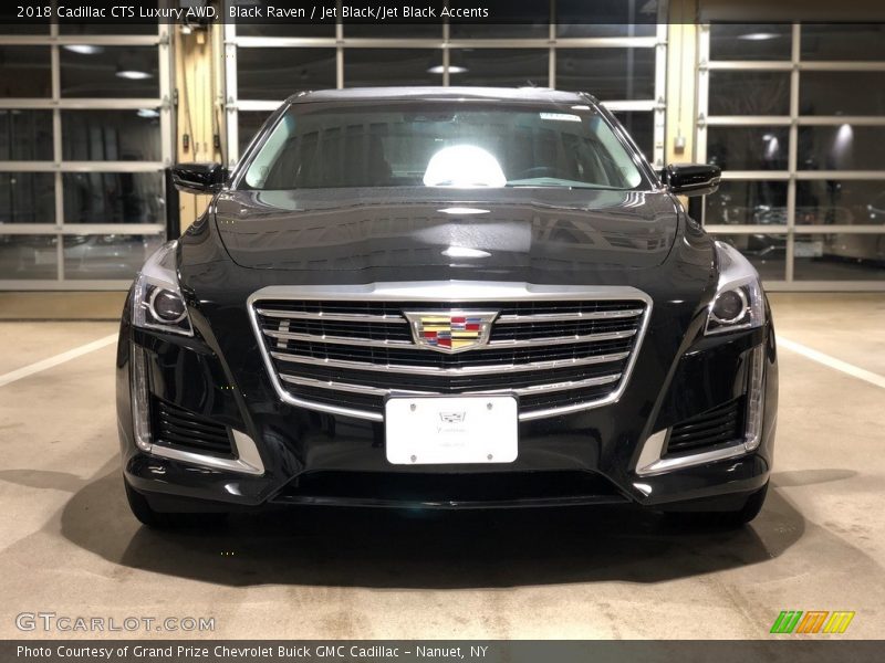 Black Raven / Jet Black/Jet Black Accents 2018 Cadillac CTS Luxury AWD