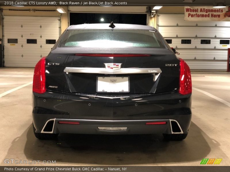 Black Raven / Jet Black/Jet Black Accents 2018 Cadillac CTS Luxury AWD