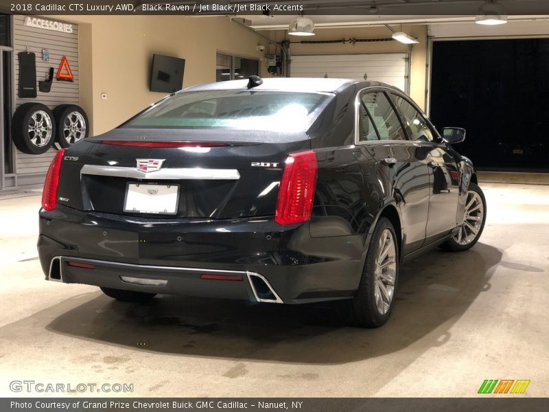 Black Raven / Jet Black/Jet Black Accents 2018 Cadillac CTS Luxury AWD