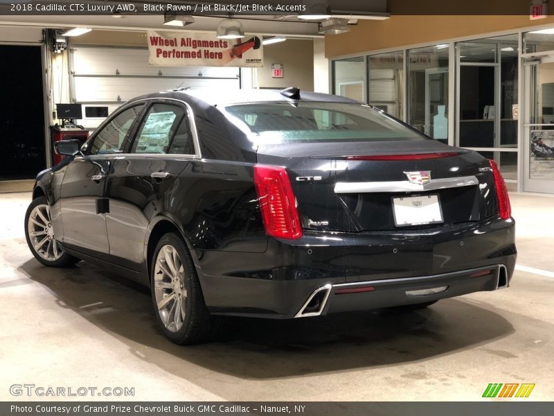 Black Raven / Jet Black/Jet Black Accents 2018 Cadillac CTS Luxury AWD