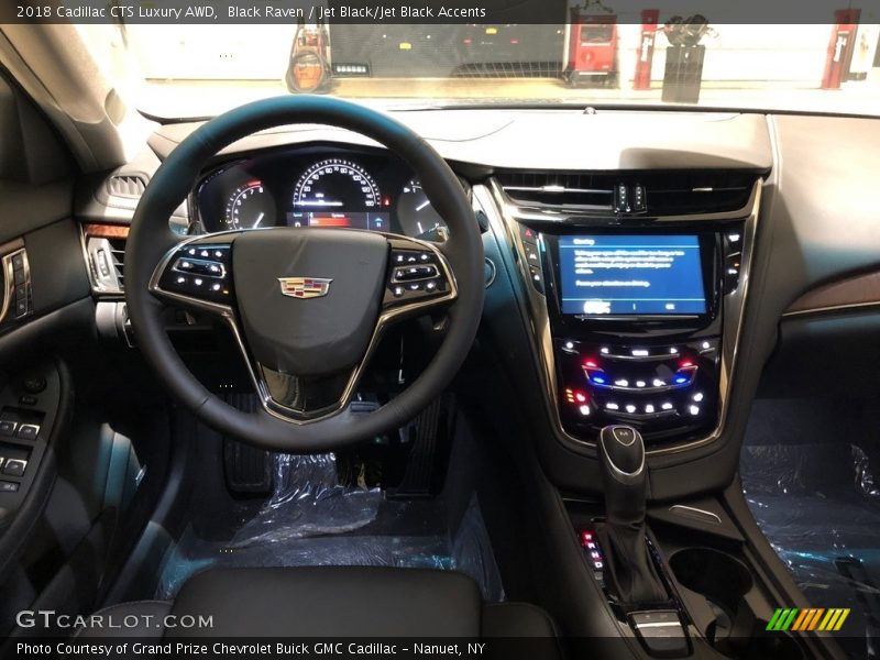 Black Raven / Jet Black/Jet Black Accents 2018 Cadillac CTS Luxury AWD