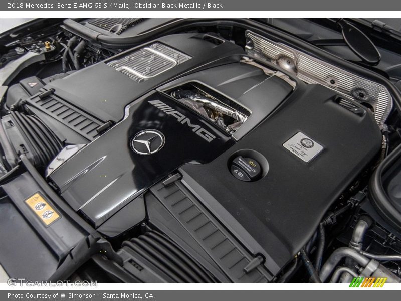 Obsidian Black Metallic / Black 2018 Mercedes-Benz E AMG 63 S 4Matic