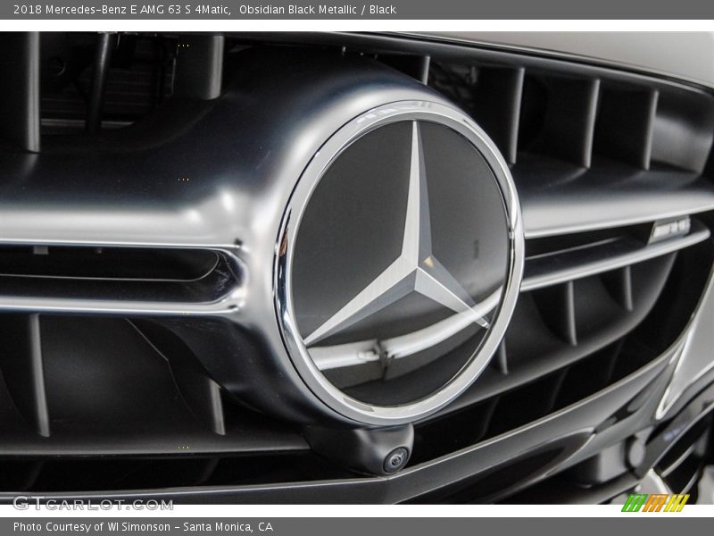 Obsidian Black Metallic / Black 2018 Mercedes-Benz E AMG 63 S 4Matic
