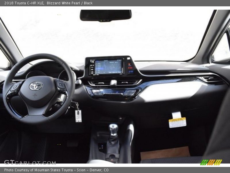 Blizzard White Pearl / Black 2018 Toyota C-HR XLE