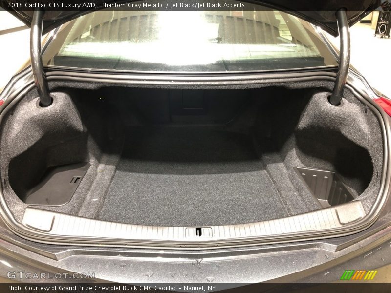 Phantom Gray Metallic / Jet Black/Jet Black Accents 2018 Cadillac CTS Luxury AWD