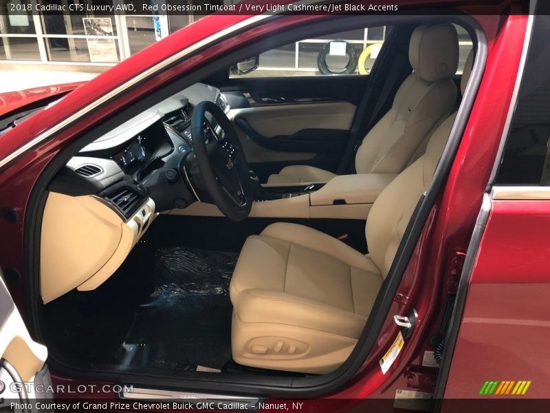 Red Obsession Tintcoat / Very Light Cashmere/Jet Black Accents 2018 Cadillac CTS Luxury AWD