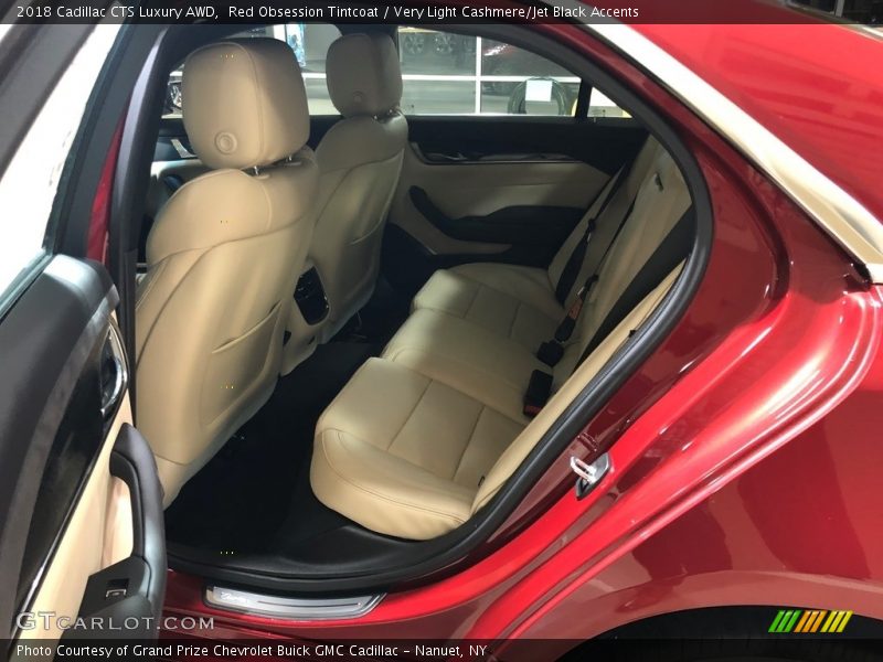 Red Obsession Tintcoat / Very Light Cashmere/Jet Black Accents 2018 Cadillac CTS Luxury AWD