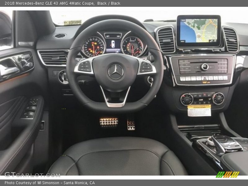 Black / Black 2018 Mercedes-Benz GLE 43 AMG 4Matic Coupe