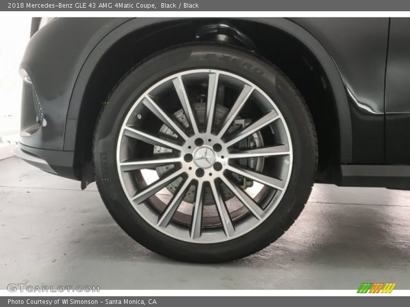 Black / Black 2018 Mercedes-Benz GLE 43 AMG 4Matic Coupe