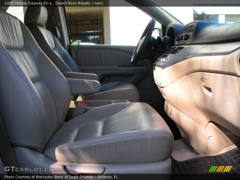 Desert Rock Metallic / Ivory 2005 Honda Odyssey EX-L