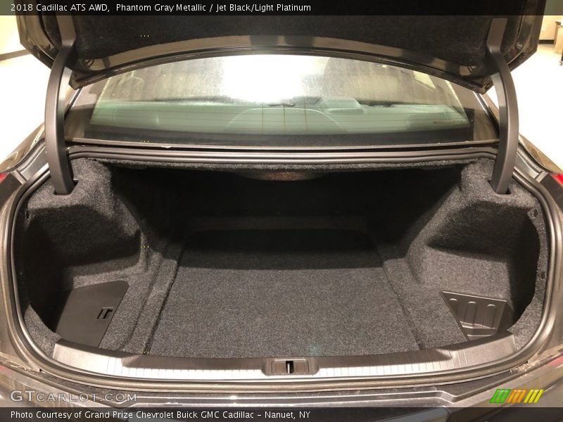 Phantom Gray Metallic / Jet Black/Light Platinum 2018 Cadillac ATS AWD