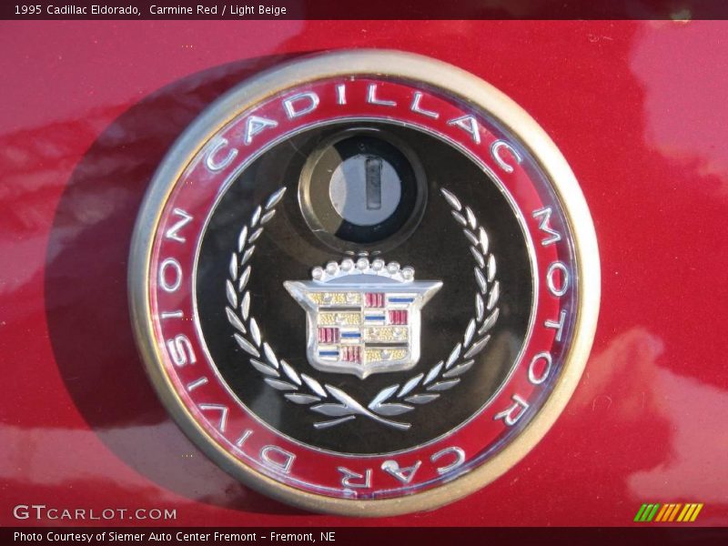 Carmine Red / Light Beige 1995 Cadillac Eldorado