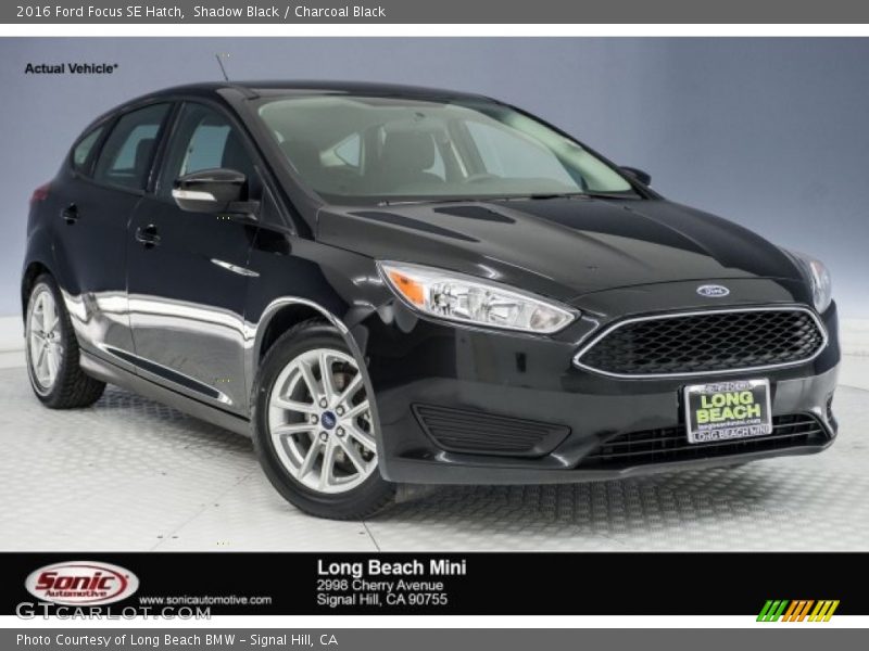 Shadow Black / Charcoal Black 2016 Ford Focus SE Hatch