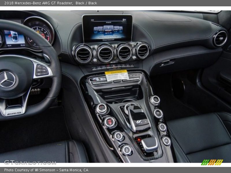 Controls of 2018 AMG GT Roadster
