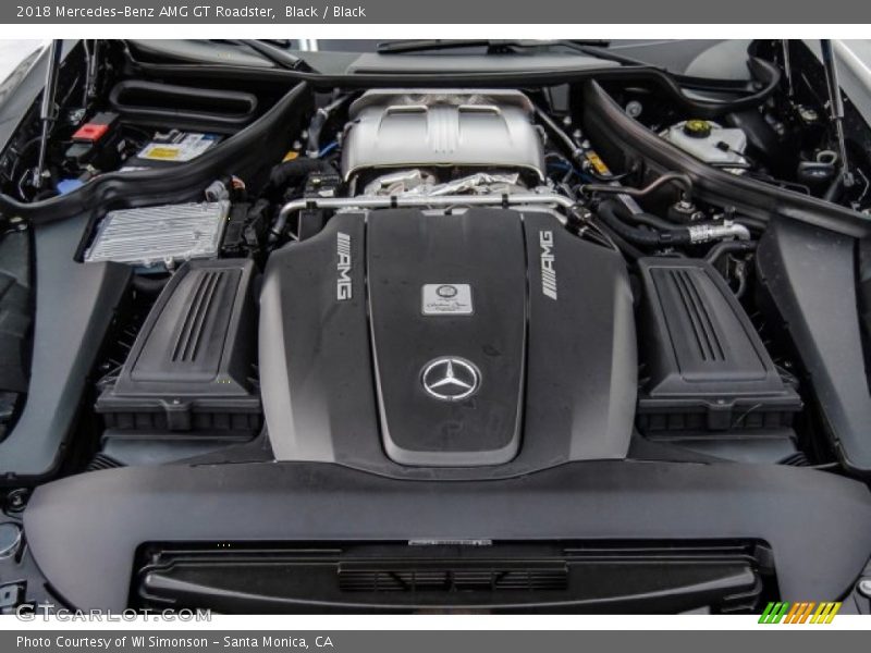  2018 AMG GT Roadster Engine - 4.0 Liter AMG Twin-Turbocharged DOHC 32-Valve VVT V8
