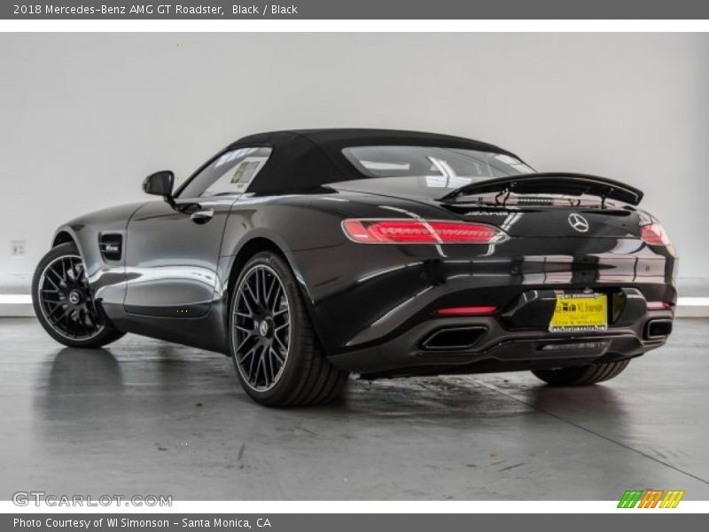 Black / Black 2018 Mercedes-Benz AMG GT Roadster