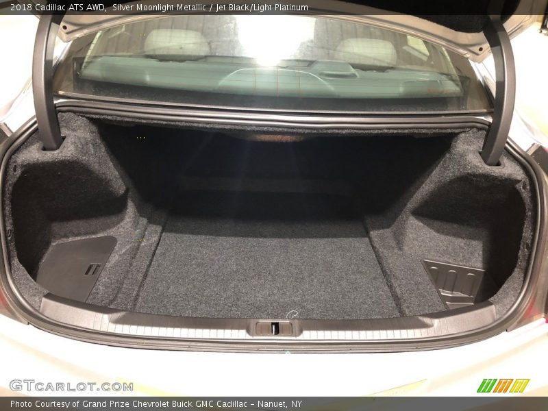 Silver Moonlight Metallic / Jet Black/Light Platinum 2018 Cadillac ATS AWD