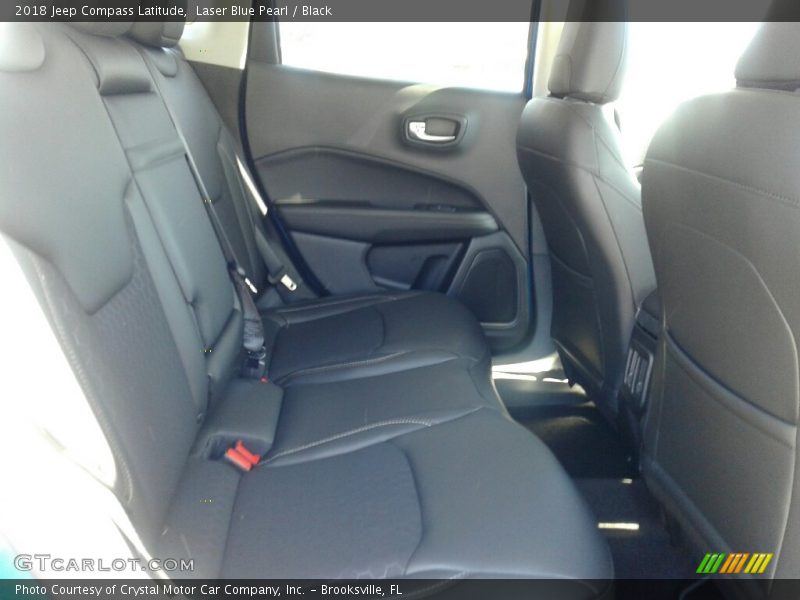 Laser Blue Pearl / Black 2018 Jeep Compass Latitude