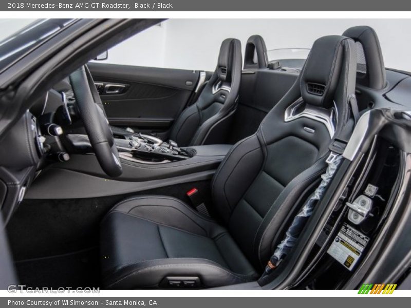 Front Seat of 2018 AMG GT Roadster