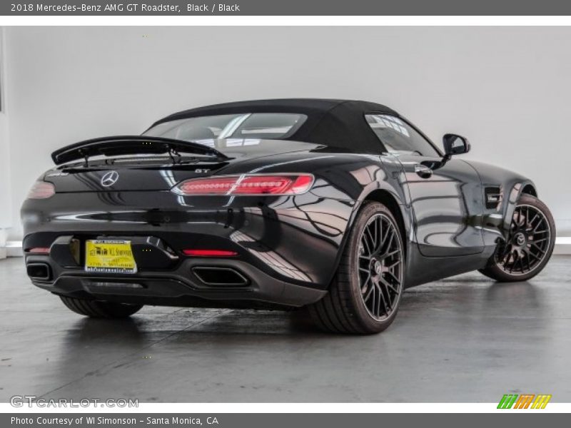Black / Black 2018 Mercedes-Benz AMG GT Roadster