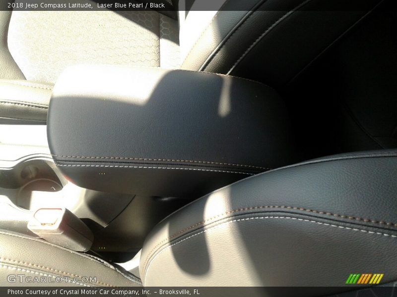 Laser Blue Pearl / Black 2018 Jeep Compass Latitude
