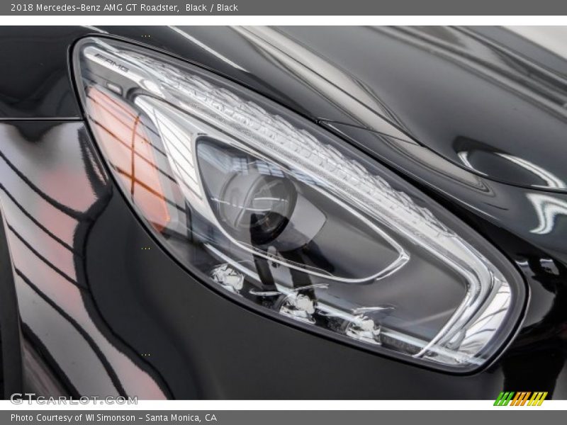 Black / Black 2018 Mercedes-Benz AMG GT Roadster