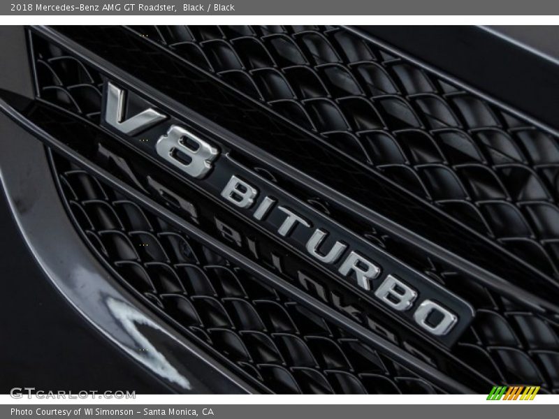 Black / Black 2018 Mercedes-Benz AMG GT Roadster