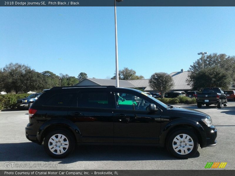 Pitch Black / Black 2018 Dodge Journey SE