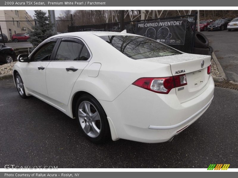 Premium White Pearl / Parchment 2009 Acura TSX Sedan