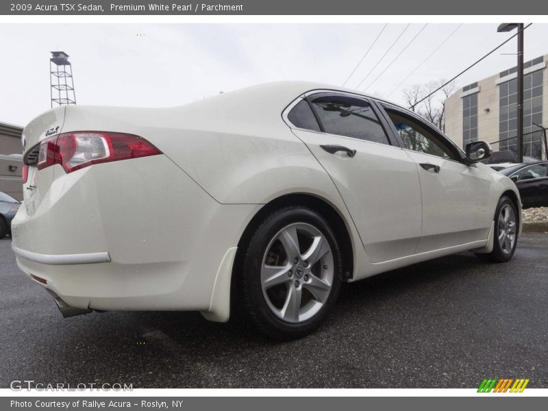 Premium White Pearl / Parchment 2009 Acura TSX Sedan