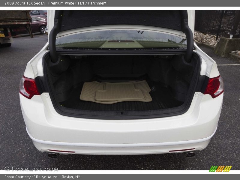 Premium White Pearl / Parchment 2009 Acura TSX Sedan
