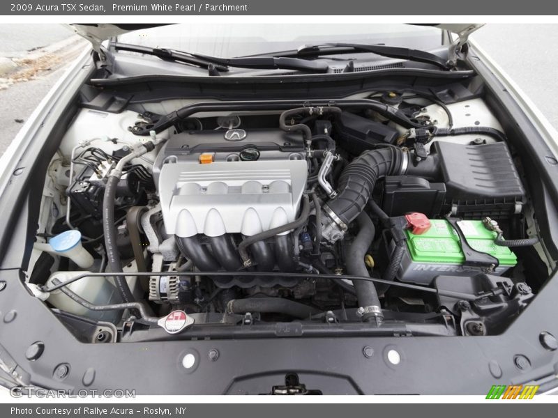 Premium White Pearl / Parchment 2009 Acura TSX Sedan