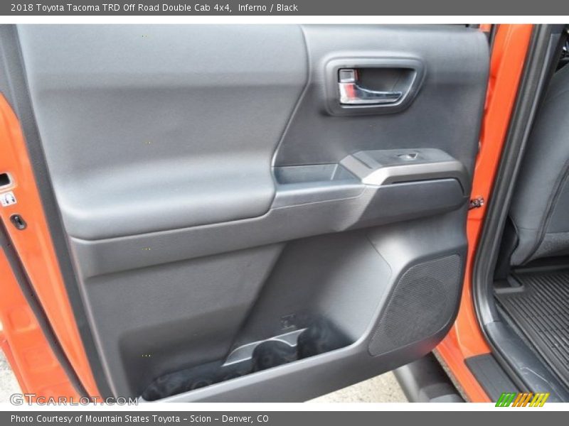 Inferno / Black 2018 Toyota Tacoma TRD Off Road Double Cab 4x4