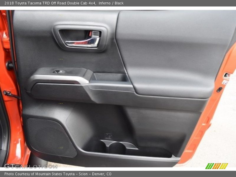 Inferno / Black 2018 Toyota Tacoma TRD Off Road Double Cab 4x4