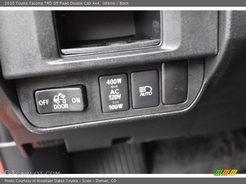 Inferno / Black 2018 Toyota Tacoma TRD Off Road Double Cab 4x4
