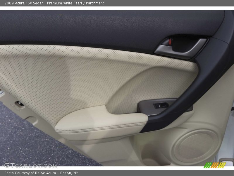 Premium White Pearl / Parchment 2009 Acura TSX Sedan