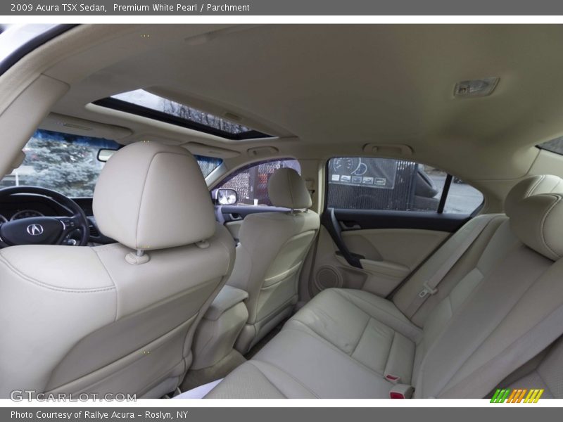 Premium White Pearl / Parchment 2009 Acura TSX Sedan