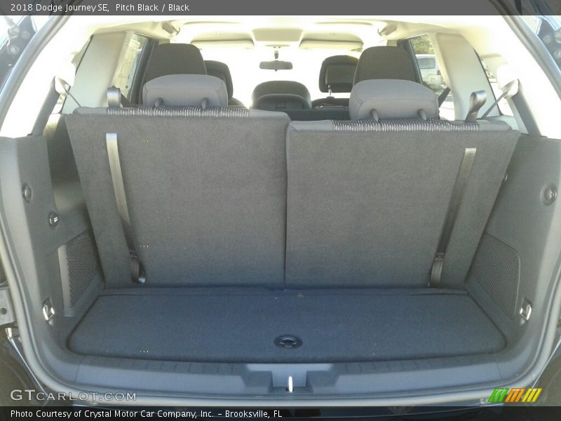 Pitch Black / Black 2018 Dodge Journey SE