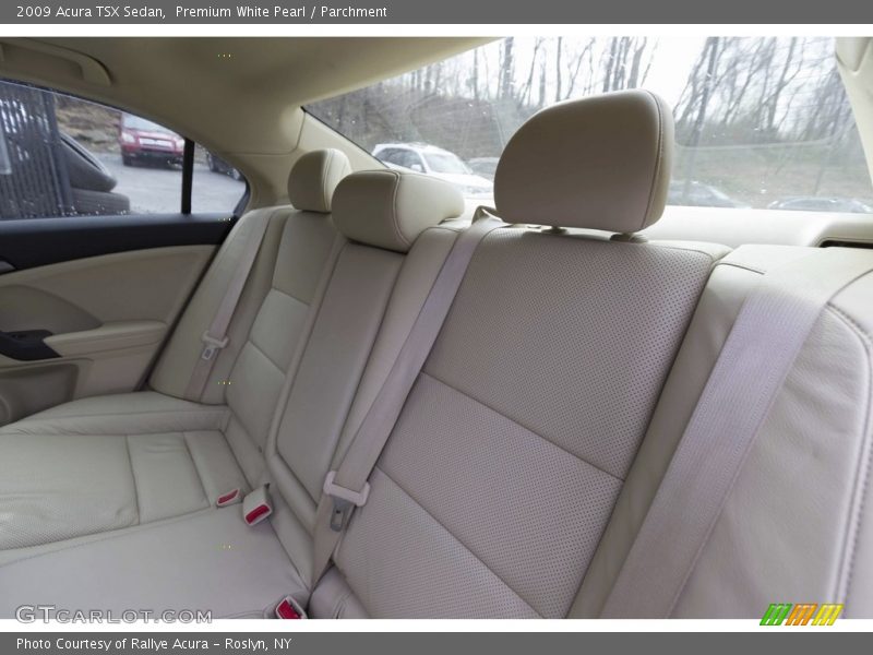 Premium White Pearl / Parchment 2009 Acura TSX Sedan