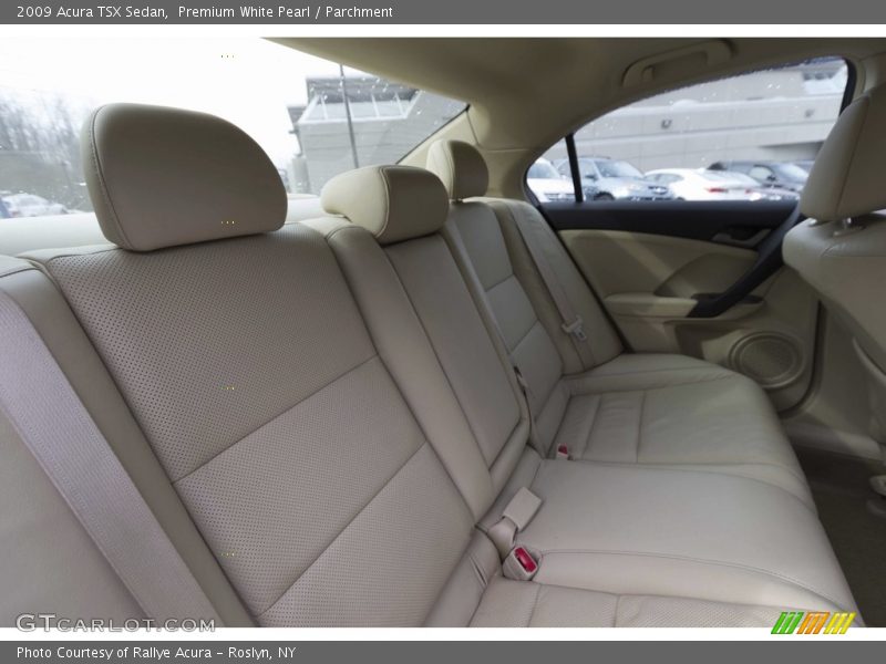 Premium White Pearl / Parchment 2009 Acura TSX Sedan