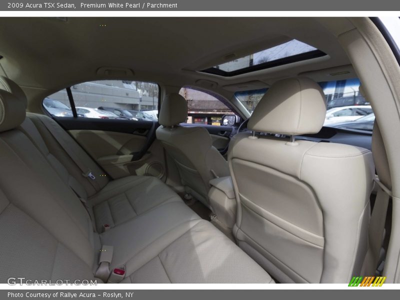 Premium White Pearl / Parchment 2009 Acura TSX Sedan