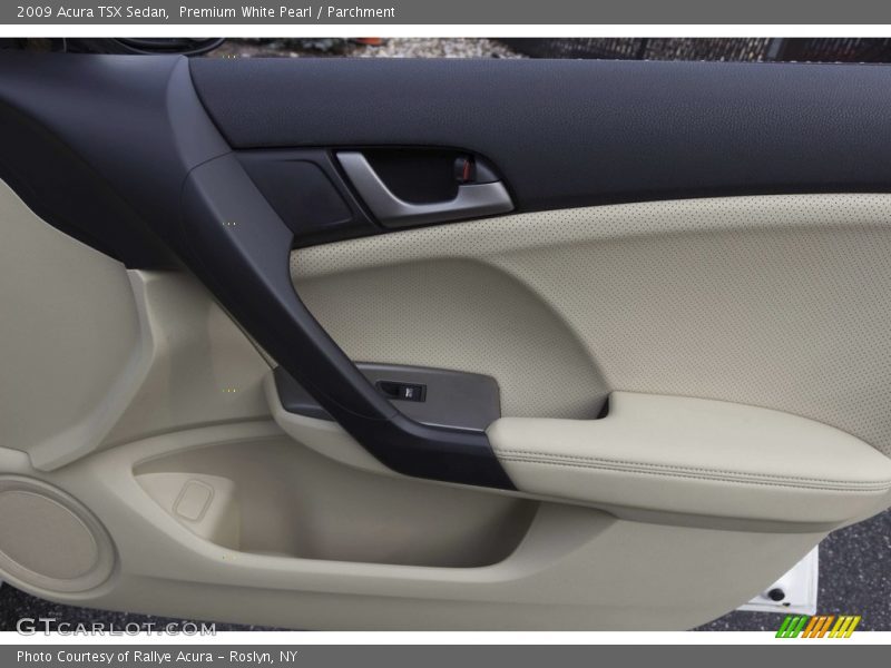 Premium White Pearl / Parchment 2009 Acura TSX Sedan