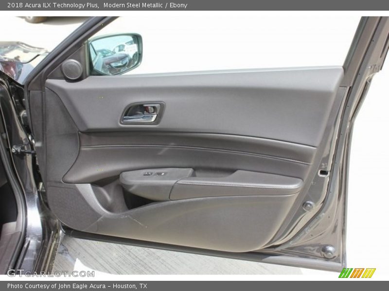 Modern Steel Metallic / Ebony 2018 Acura ILX Technology Plus