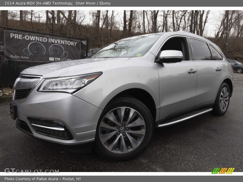 Silver Moon / Ebony 2014 Acura MDX SH-AWD Technology