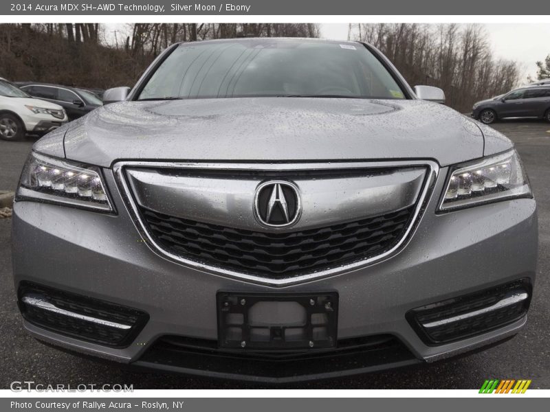 Silver Moon / Ebony 2014 Acura MDX SH-AWD Technology