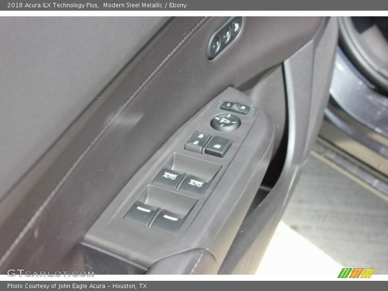 Modern Steel Metallic / Ebony 2018 Acura ILX Technology Plus
