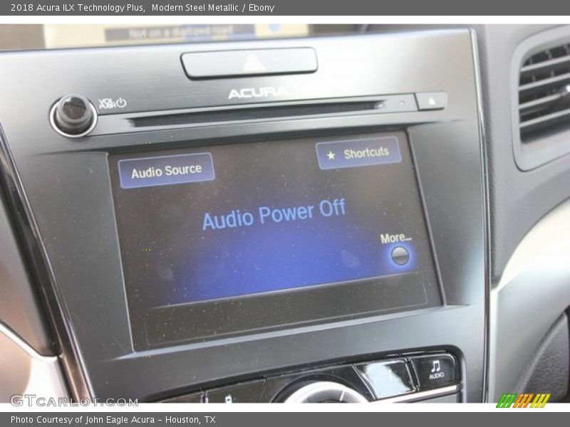 Modern Steel Metallic / Ebony 2018 Acura ILX Technology Plus