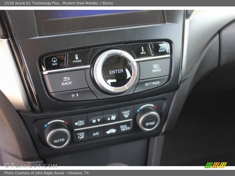 Modern Steel Metallic / Ebony 2018 Acura ILX Technology Plus