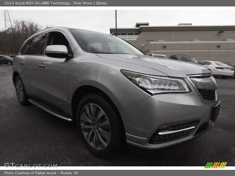 Silver Moon / Ebony 2014 Acura MDX SH-AWD Technology