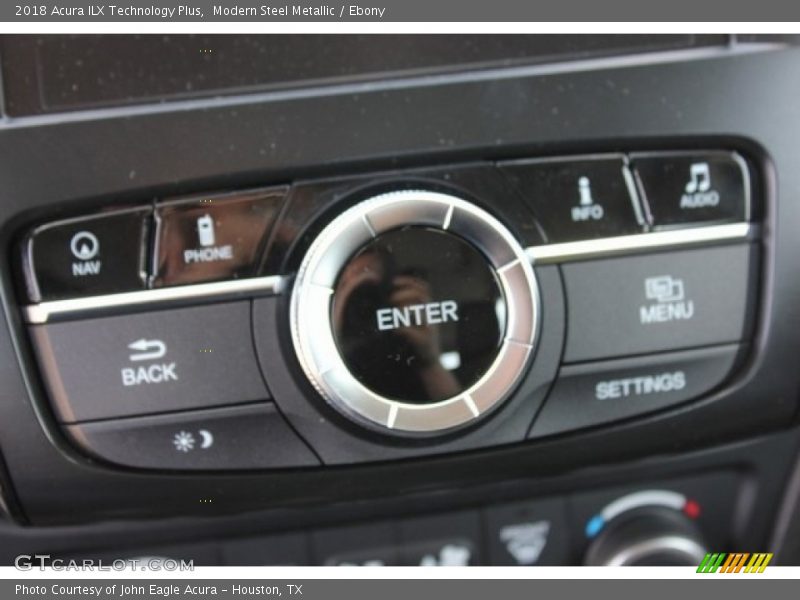 Modern Steel Metallic / Ebony 2018 Acura ILX Technology Plus
